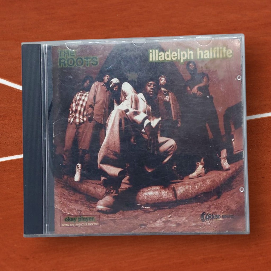 CD Audio Musik - The Roots- Illadelph Halflife - Tanpa Cover Belakang