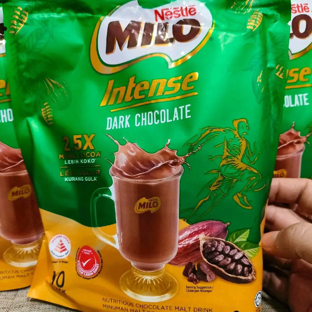 

Milo Intense Dark Choco Original Malaysia 10stick - Coklat Hitam Pekat - Chocolate