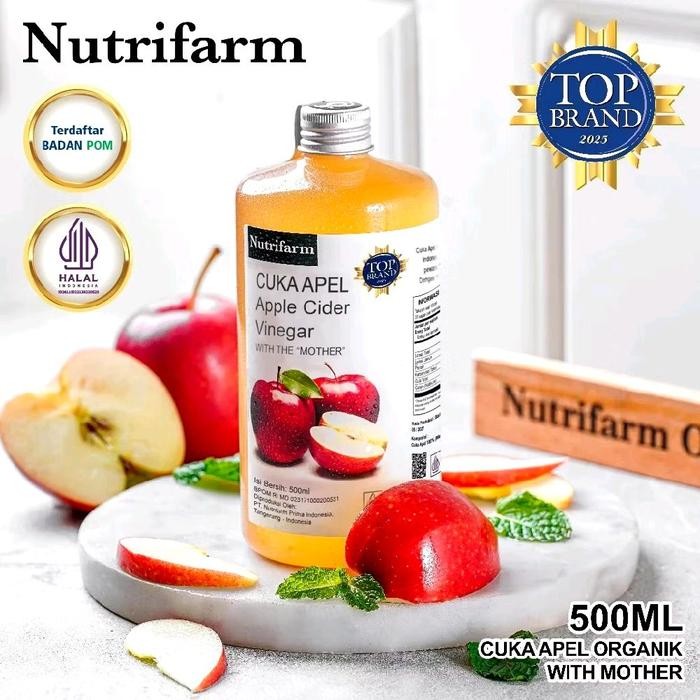 

Paket Detox Nutrifarm 2 In 1 Cuka Nanas Apel 500ml - Cuka Apel 500ml