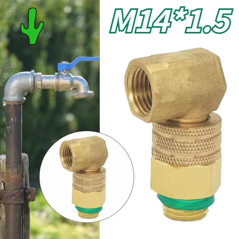 M14*1.5 Swivel Anti Kusut Selang Sambungan Anti Kusut Nepel Anti Kusut Untuk Selang Kompressor Dan S