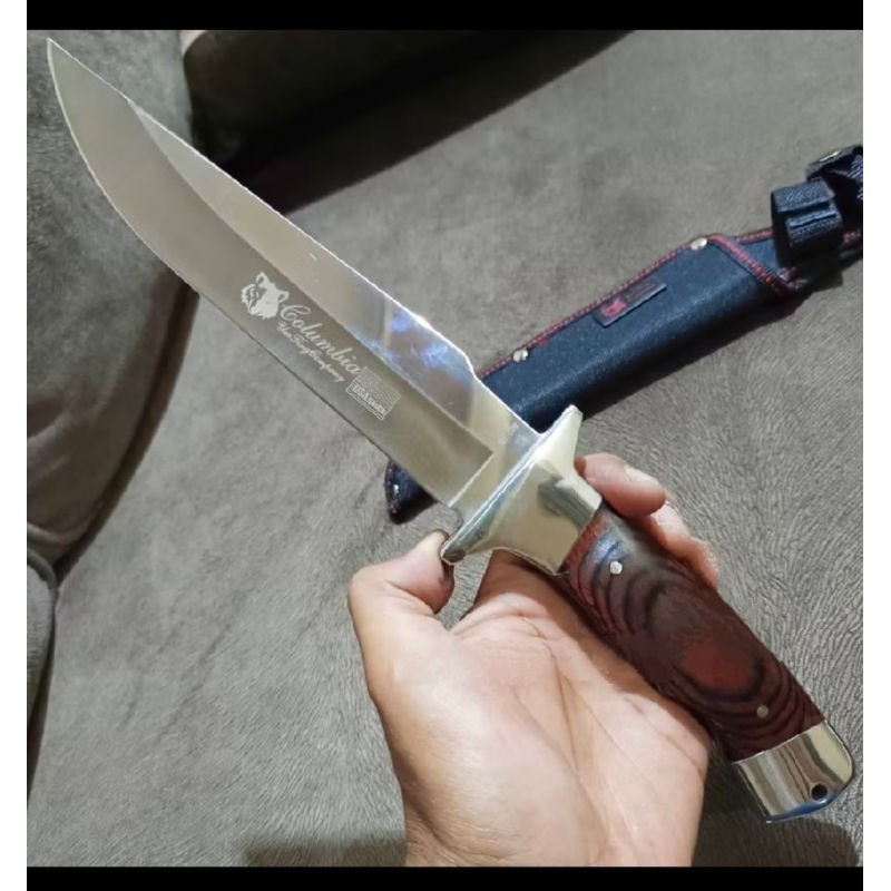 pisau tactical survival outdoor / Columbia buscharft