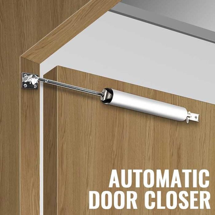 

Penutup Pintu Otomatis Hidrolik Engsel Pegas Door Closer - Silver