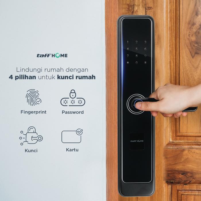 

Smart Door Lock Fingerprint Password Card RFID Alarm - XR24