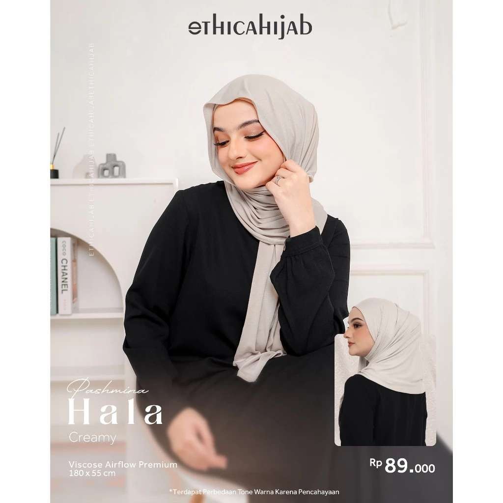 ETHICA HIJAB DEWASA PASMINA HALA