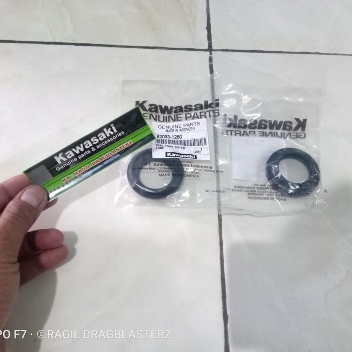 sil seal shock debu depan new ninja rr old ninja r ninja ss original