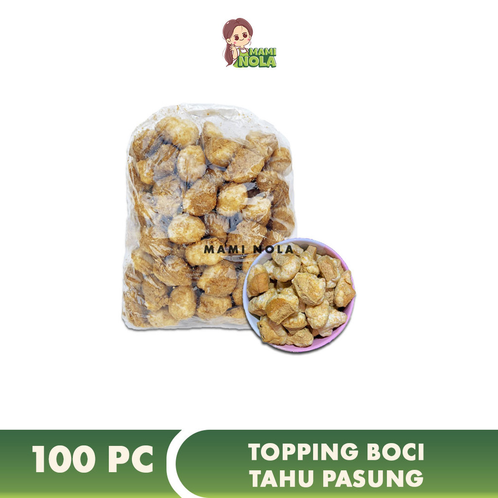 

Cuanki Tahu Pasung Tahu Dadu Bulat Isi 100 pc Topping Baso Aci dan Seblak Prasmanan
