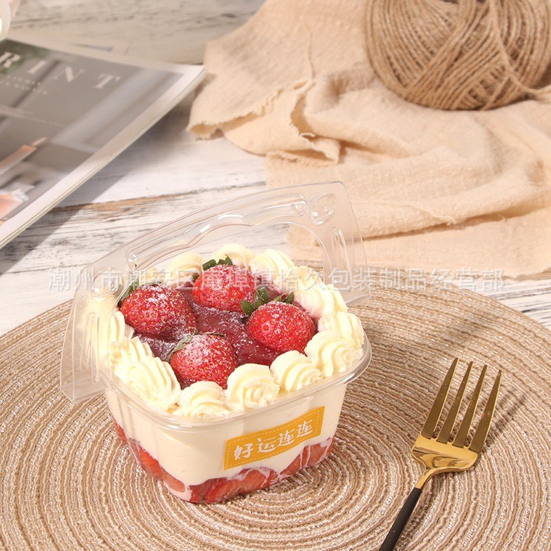 Tray Mika Bulat Kotak Mika Transparan Box Mika Mini Container Box Mini Isi Kue Dan Buah Container Mi