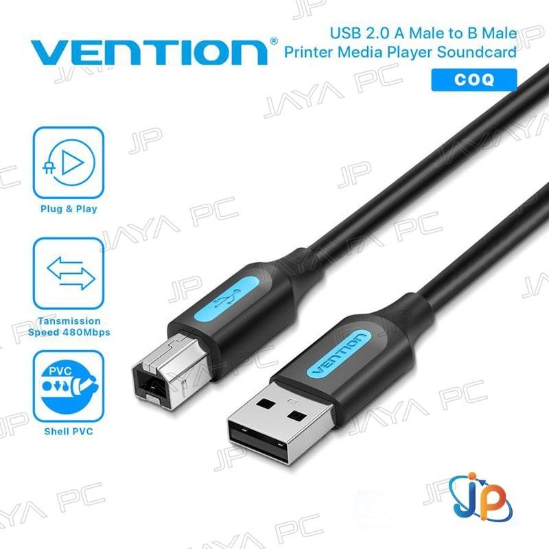 Vention COQ Kabel Printer & Scanner - USB 2.0 Male to USB-B Male Cable