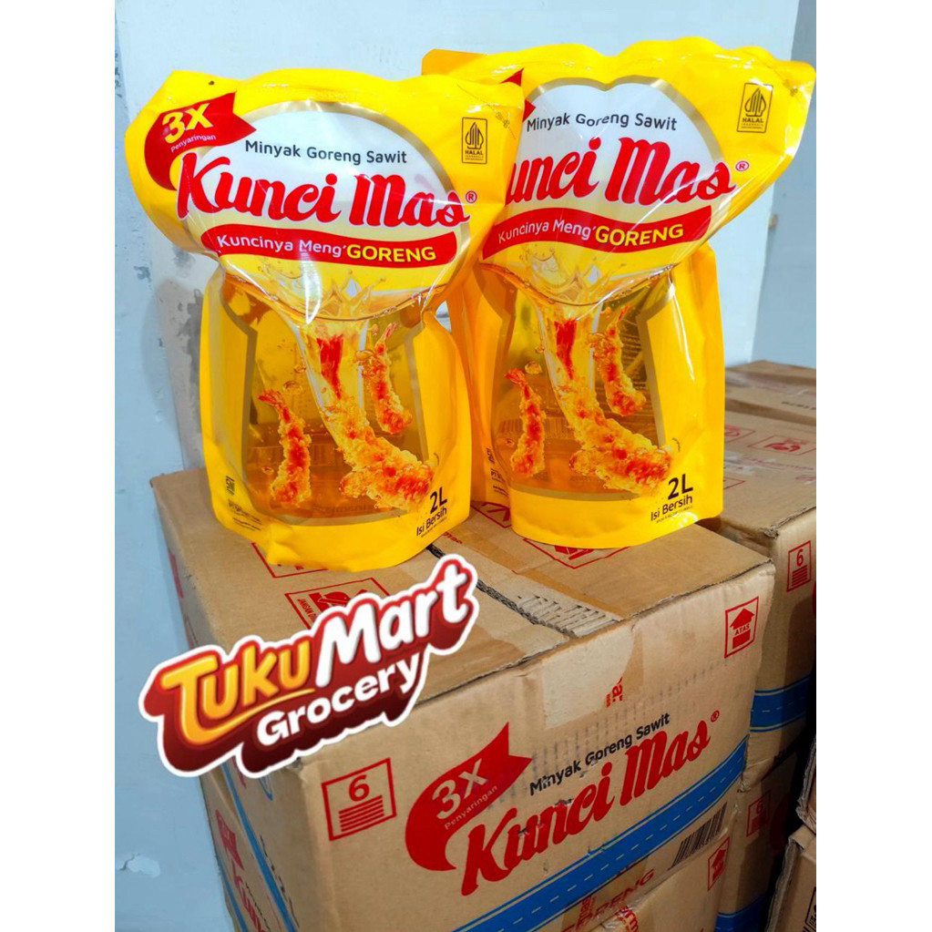 

MINYAK GORENG KUNCI MAS 6 X 2 LITER (KARTON)