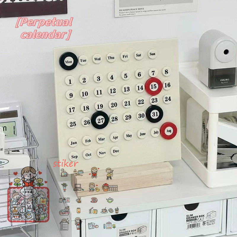 

Stella DIY Kawaii Desktop Calendar / Kalender Meja Belajar / Hadiah Kado Natal Anak