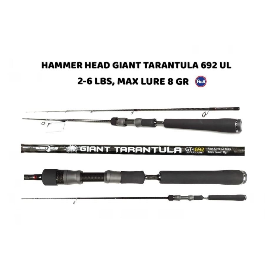 JORAN HAMMERHEAD GIANT TARANTULA GT 692 UL 2-6 LB 207 CM