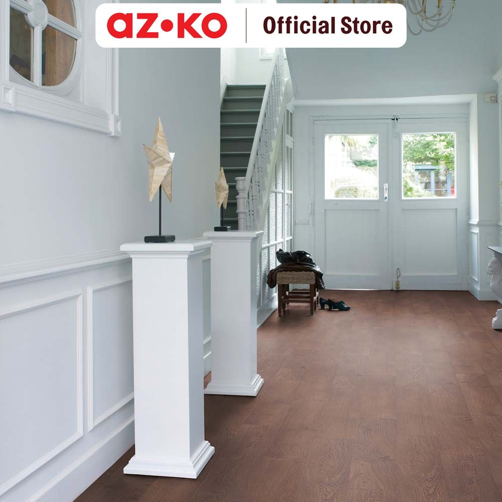 AZKO Quick Step Parket Kayu Laminasi Seri Klasik - Natural Oak Laminate Floor Parket Lantai Kayu Pel