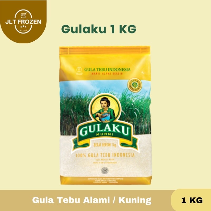 

LAKU Gulaku Gula Tebu Alami / Premium 1 KG