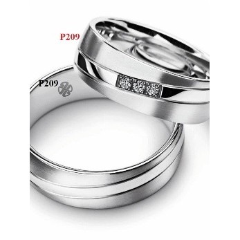 CINCIN PALLADIUM palladium simple elegant Cincin nikah muurah