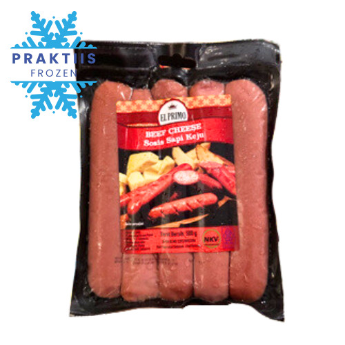 

EL PRIMO BEEF CHEESE SAUSAGE 500GR/SOSIS SAPI KEJU