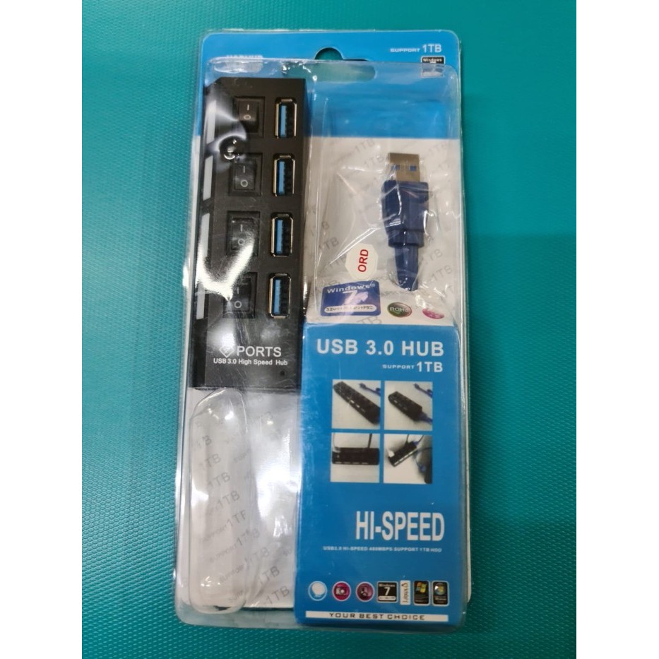 GN99 USB Hub Ports: 4 x USB 3.0 type-A ports