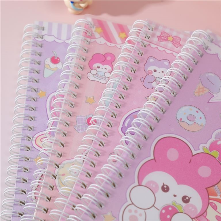 

BOBOMARTS JAKARTA BUKU TULIS RING A5 ISI 80 LEMBAR NOTEBOOK RING MOTIF BUKU MEMO A5 SPIRALNOTEBOOK KARTUN MURAH