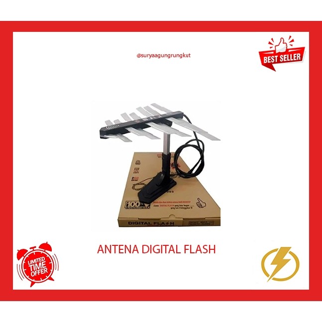 ANTENA DALAM DIGITAL TV INDOOR - FLASH