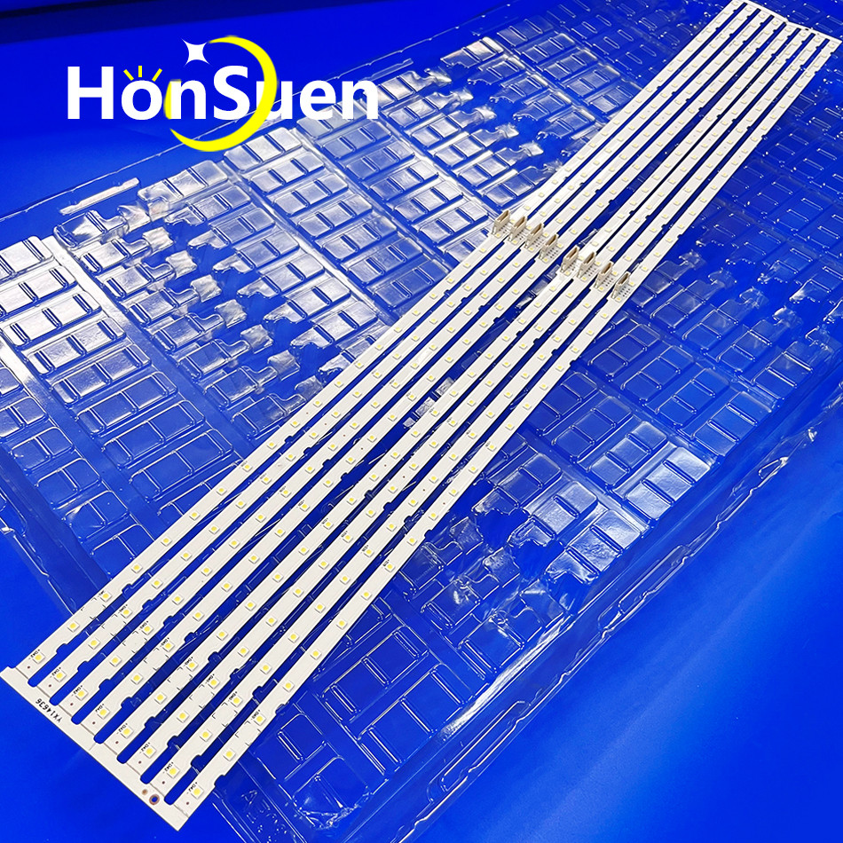 10pcs New LED backlight strip for Samsung UE58NU7100 UE58RU7100 UN58NU7100 UA58NU7100 LM41-00632A BN