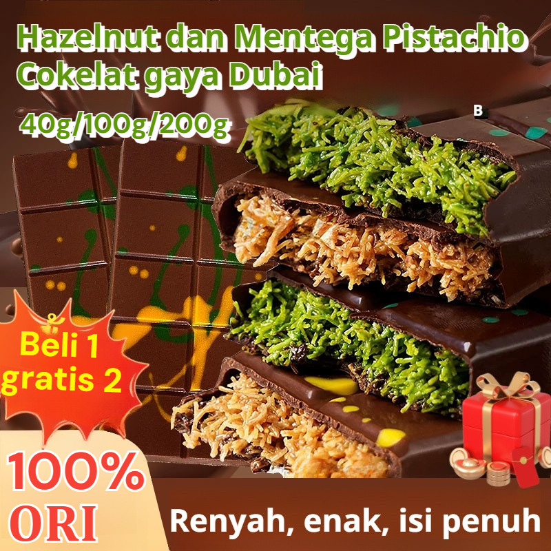 

❤️OBAT HEBAT❤️Cokelat Dubai selebriti internet/cokelat asli Dubai/cokelat sehat tanpa tambahan apa pun/cokelat halal