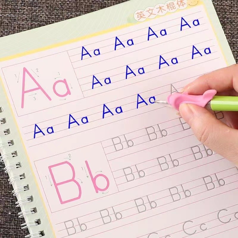 

English Children' Writing Notebook Magic Book Kid Learning Education Children Books for Kid Montessori Toys Calligraphy Copybook