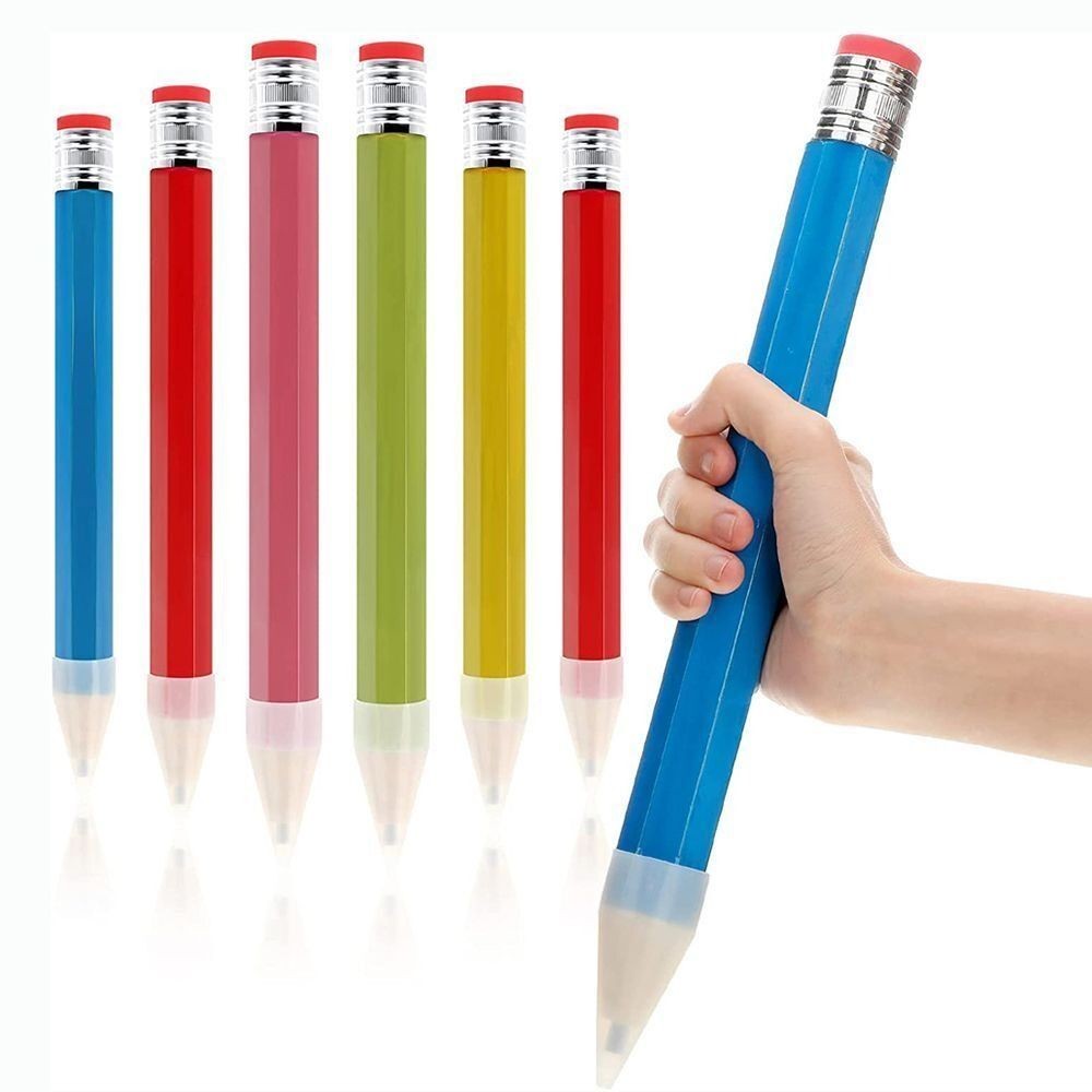 

35cm Giant Pencil for Painter Artist Student Large Wood Pencil with Eraser Stationery Novelty Toy School Office Supplies Gift