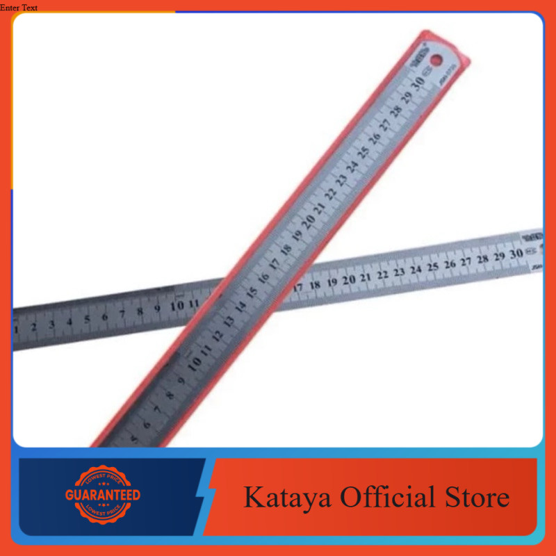

PENGGARIS BESI STAINLESS 30 CM
