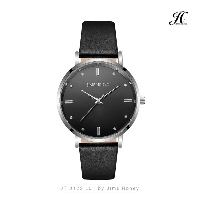Jims Honey - Jam Tangan Wanita Kode 8123 Jam Tangan Best Seller - Hitam /Update 2025