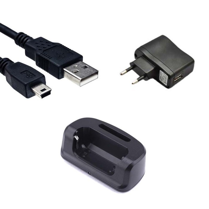 Bundling Charger WLN KD-C1 KD-C1Plus Adaptor Kabel Mini USB KDC1 C1 Plus Cajer