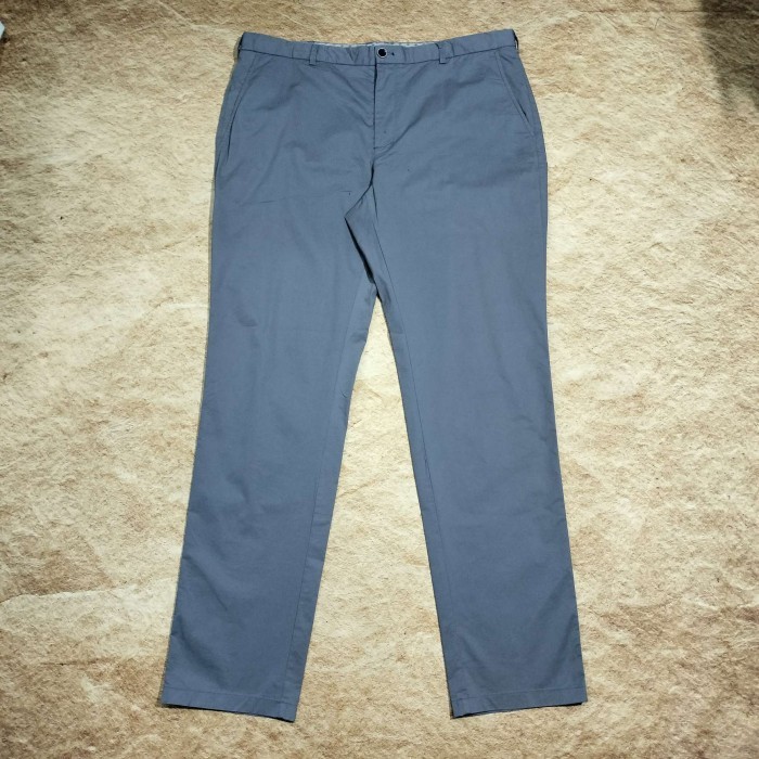 celana panjang chinos OLZEN standart fit abu abu stretch bahan melar celana kerja kantor casual big 