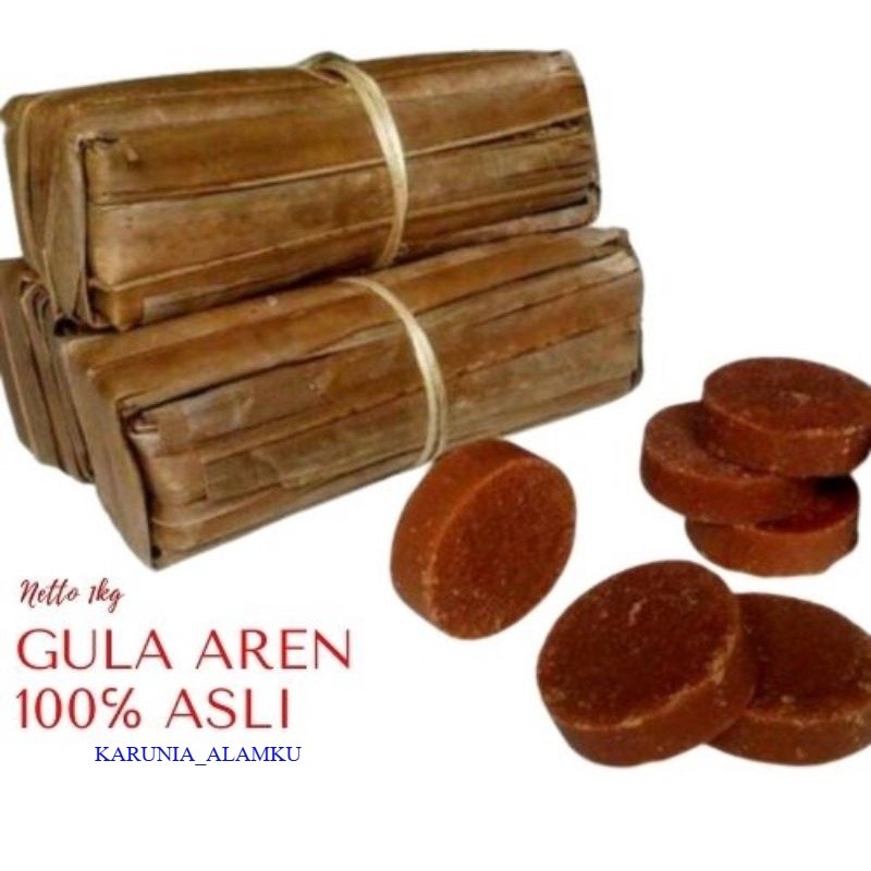 

GULA AREN HASIL POHON AREN 1KG