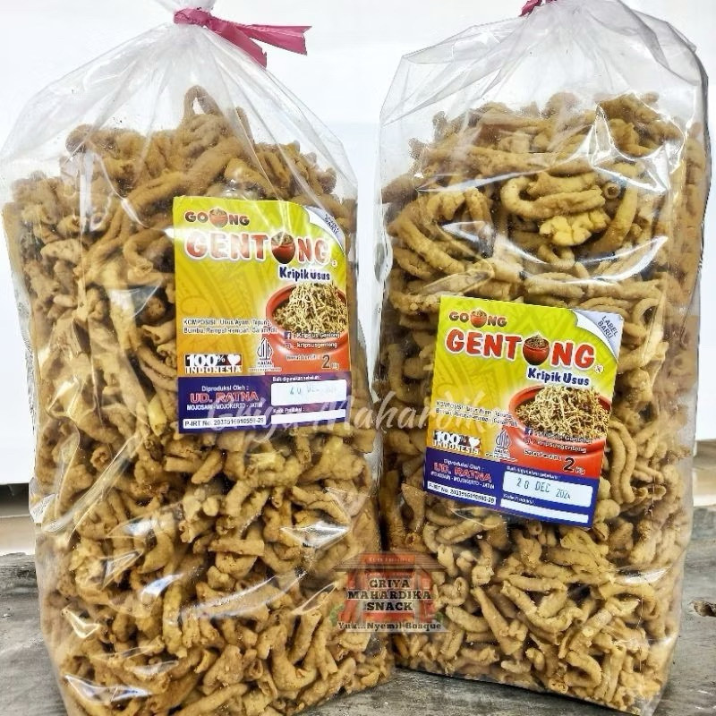 

[10gram] Keripik Usus Crispy Original Kiloan