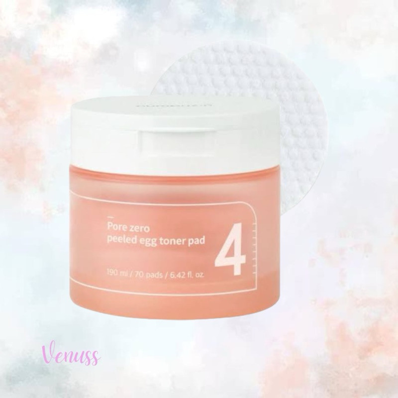 numbuzin No. 4 Pore Zero Peeled Egg Toner Pad 70pads