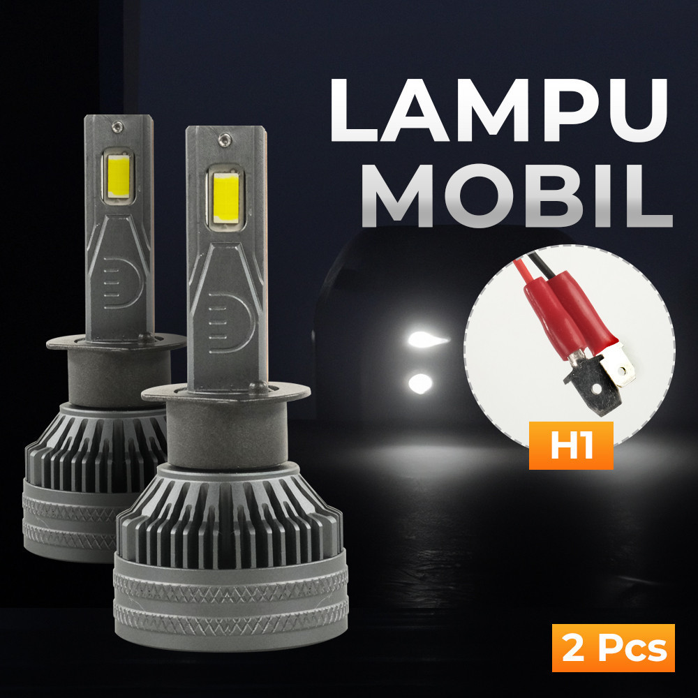 

- HAYBINZ Lampu Depan Mobil LED Headlights 5000lm 55W 12V 4300K 2 PCS - P6 -