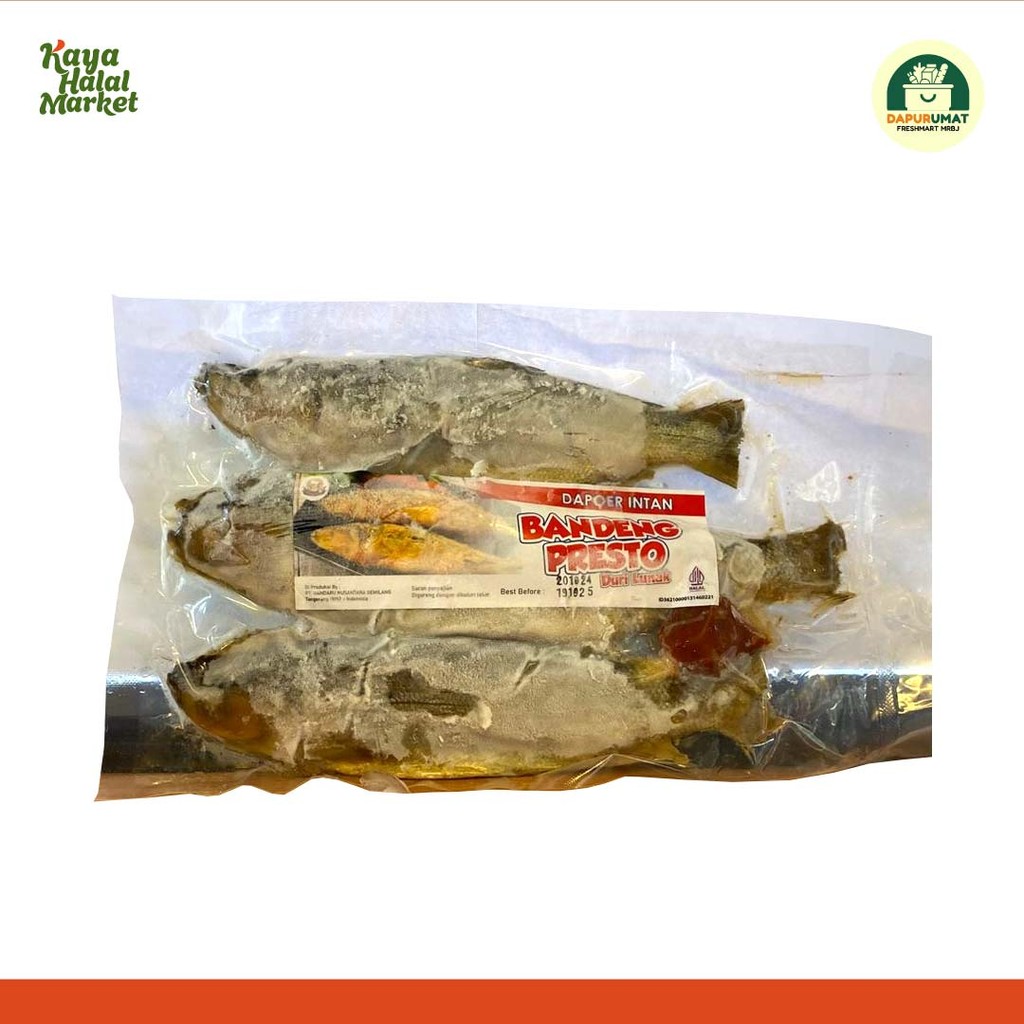 

Ikan Bandeng Presto Frozen Khas Duri Lunak Kaya Halal Market