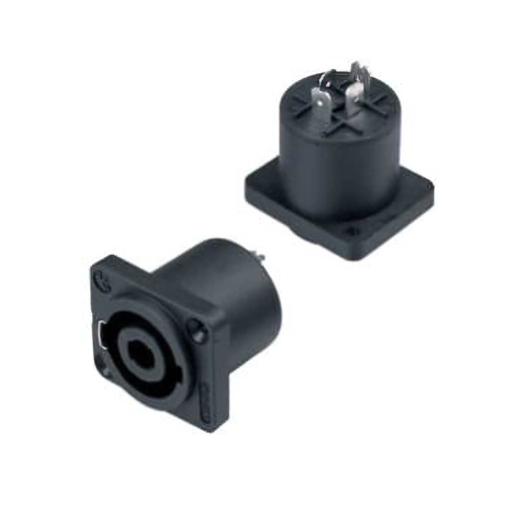 Socket Speakon Female CN 4P - Konektor Audio Soket Spikon Cewe -  STX SSPC