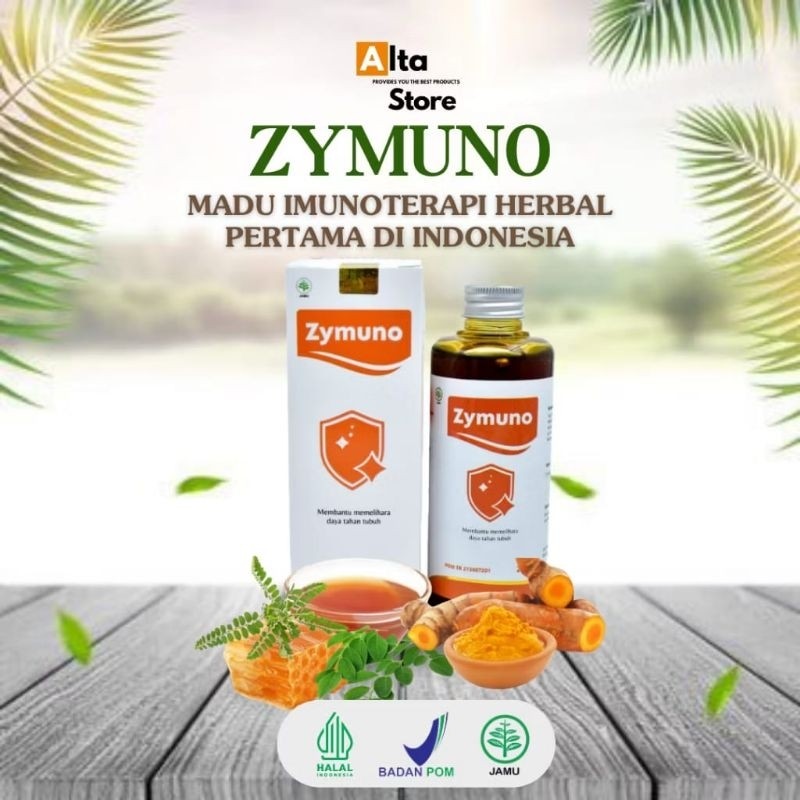 

PROMO BESAR-BESARAN ZYMUNO Madu Imunoterapi Herbal Pertama Indonesia dan Terbukti Efektif