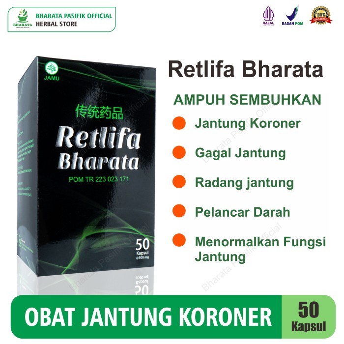 Retlifa Bharata Obat Jantung  Jantung Koroner  Jantung Bengkak Ampuh