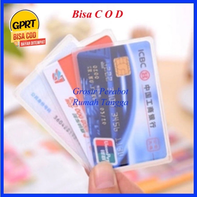 

GPRT Sampul Cover DOFF Kartu ATM, KTP, SIM Plastik Pelindung Anti Gores