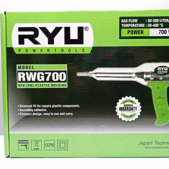 RYU mesin las plastik Ryu RWG 700 mesin las plastik pvc