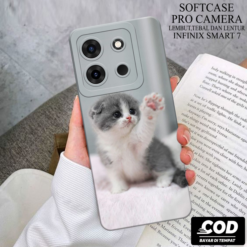 Case Hp Infinix Smart 7 2023 - Softcase Infinix Smart 7 Terbaru - Casing Infinix Smart 7 - Kesing In