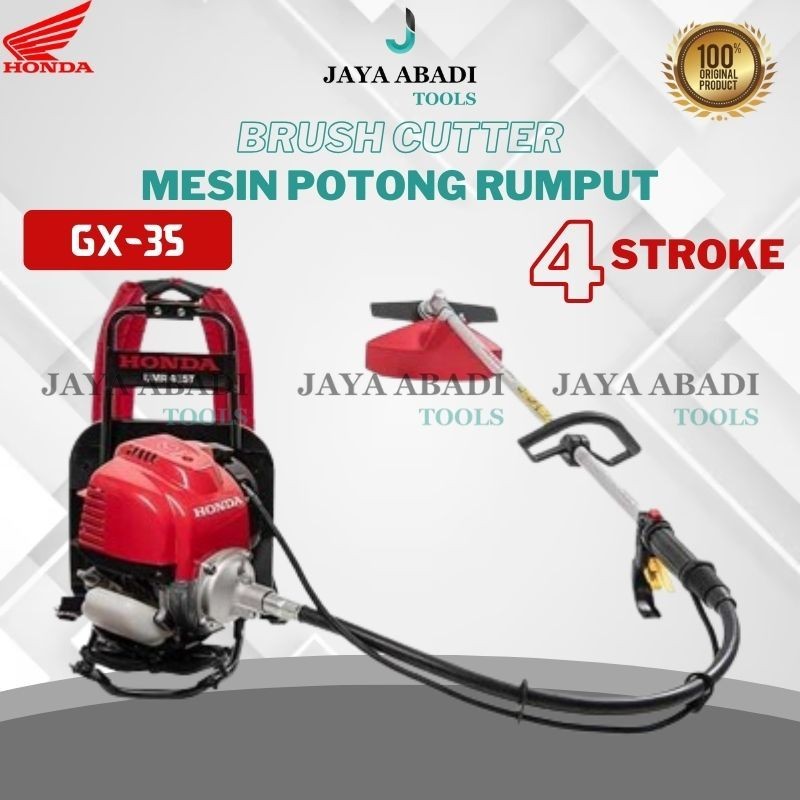 FULLSET Mesin Potong Rumput Bensin 4 Stroke 4Tak Mesin Pemotong Rumput GARANSI