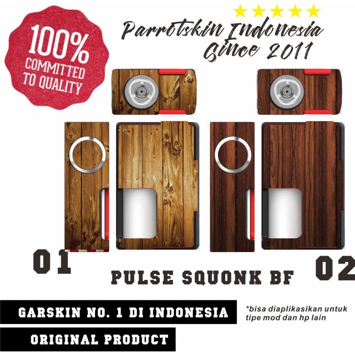 

Garskin Pulse Squonk BF by vandy Bisa CUstom all