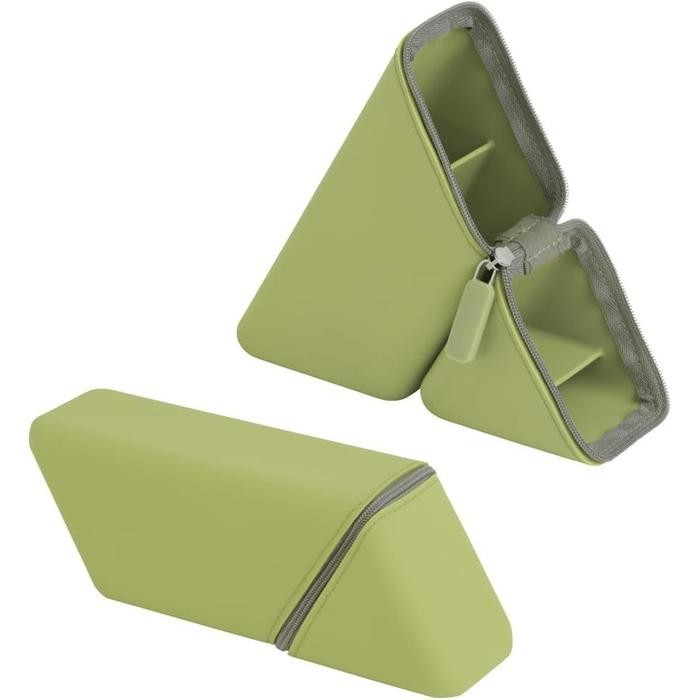 

READY Sonic Kakusta Silicone Pencil Case Pen Holder Kotak Pensil Pen Stand FD-8244 - Green