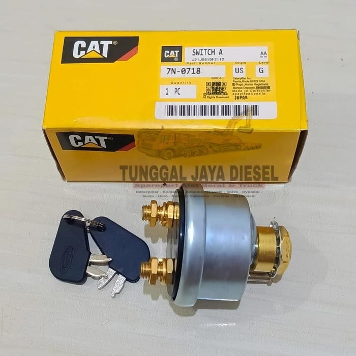 TERBARU Switch Disconnect Kunci Kontak Kaki 2 320D 320C D6G D7G 120K 910F 7N-0718 7N0718