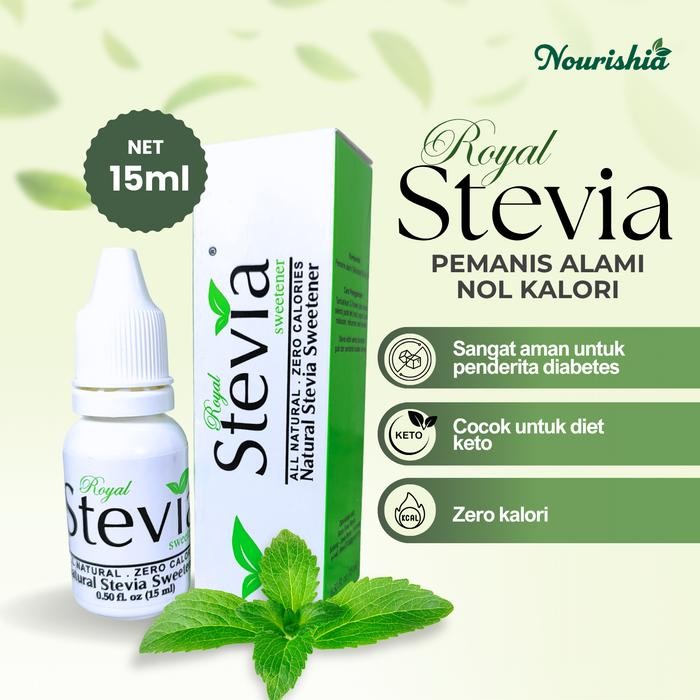 

stevia pemanis alami 15 mL pengganti gula