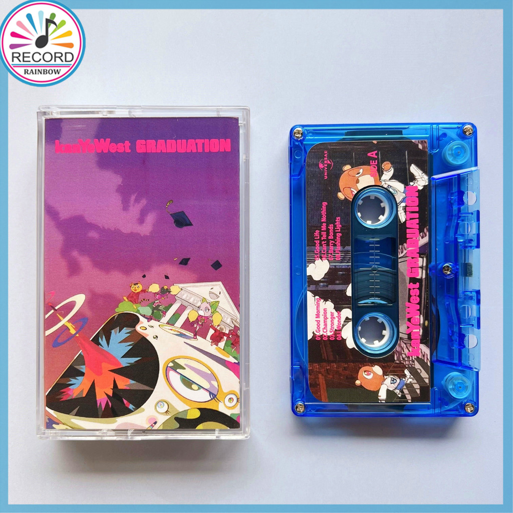 Kaset Pita Kanye West Graduation Cassette Tape [Tersegel] Terbaru