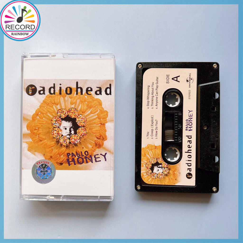 Kaset Pita Radiohead Pablo Honey Cassette Tape [Tersegel] Terbaru