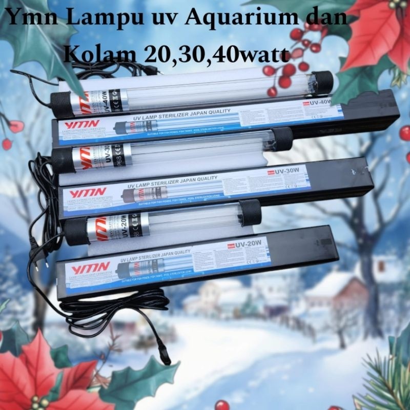 Lampu UV YMN Aquarium Dan Kolam 20,30,40watt