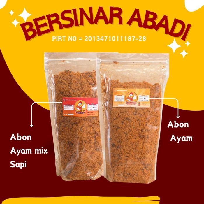 

Abon Ayam 1/2kg - SA- AYAMMIXPDS [terlaris]